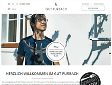 Tablet Screenshot of gutpurbach.at
